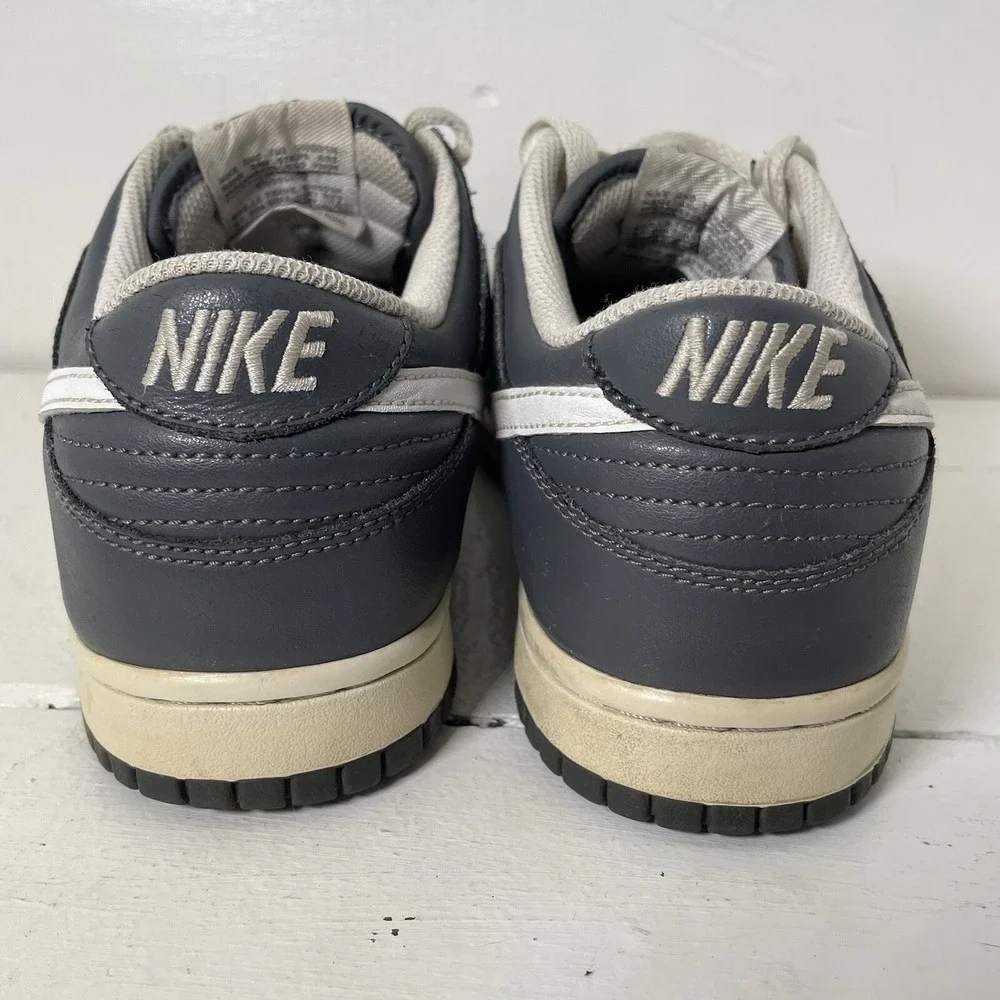 Nike Dunk Low CL 'Dark Grey‎ White Silver', women's size 9 | 317815-012 | 2009